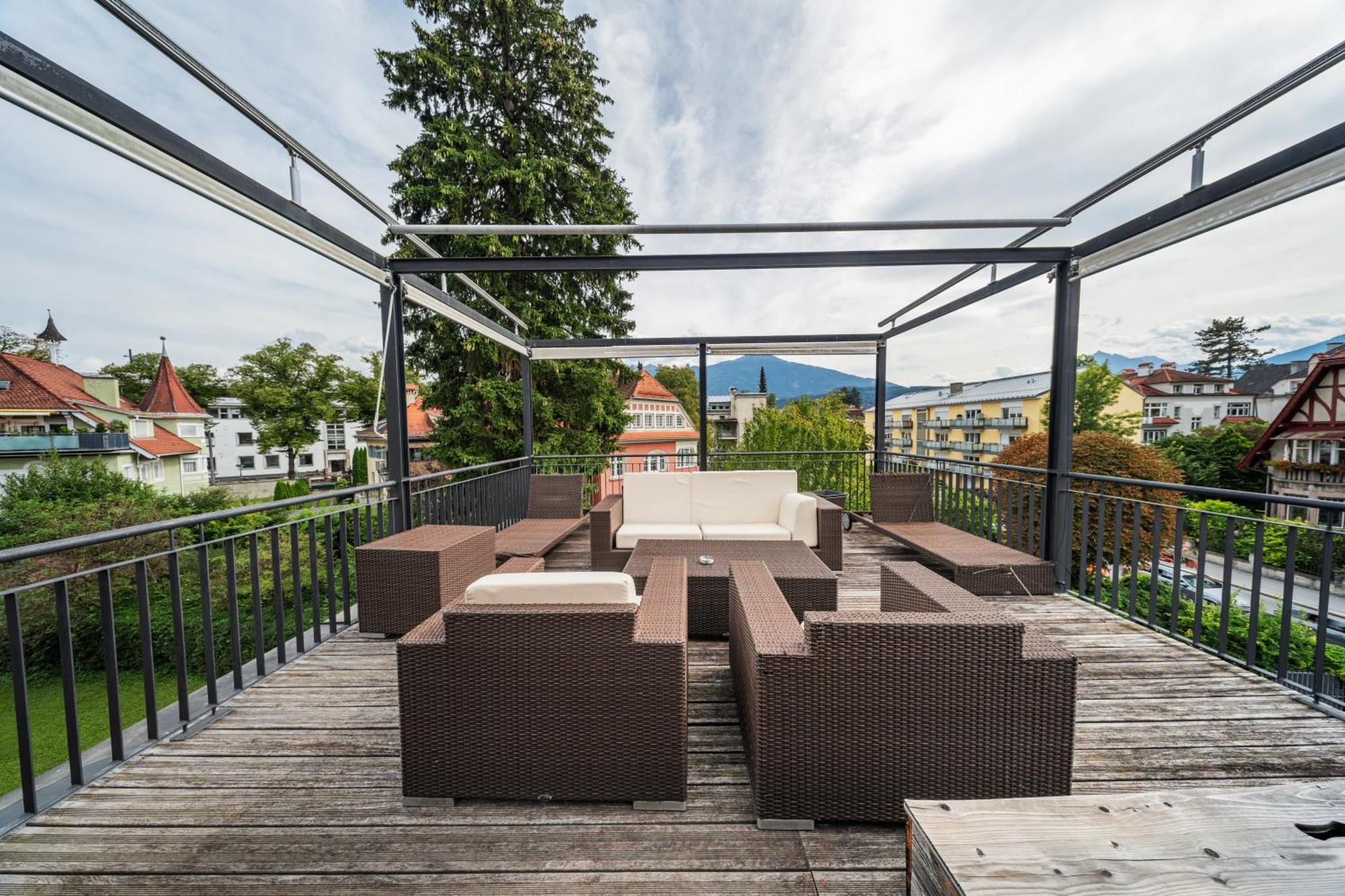 Bergblick Penthouse Apartment Innsbruck Exteriör bild