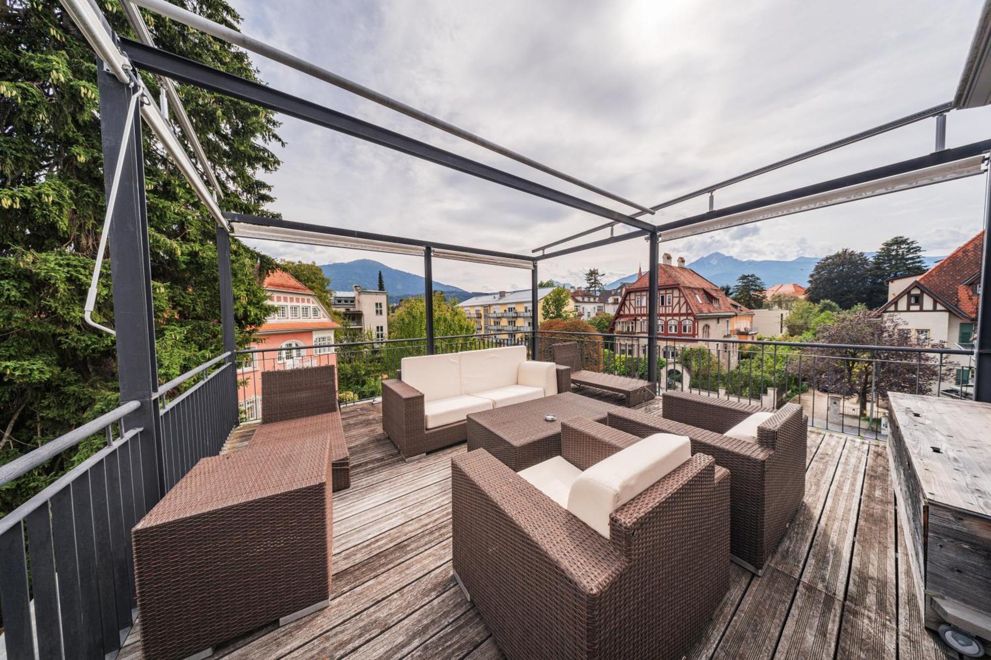 Bergblick Penthouse Apartment Innsbruck Exteriör bild